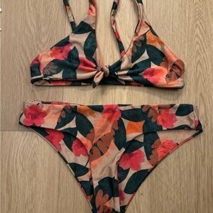 Stone Cold Fox Multicolor Floral Bikini Set